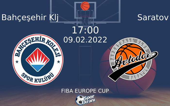 09 Şubat 2022 Bahçeşehir Klj vs Saratov maçı Hangi Kanalda Saat Kaçta Yayınlanacak? 09 Şubat 2022 Bahçeşehir Klj vs Saratov maçı Hangi Kanalda Saat Kaçta Yayınlanacak?