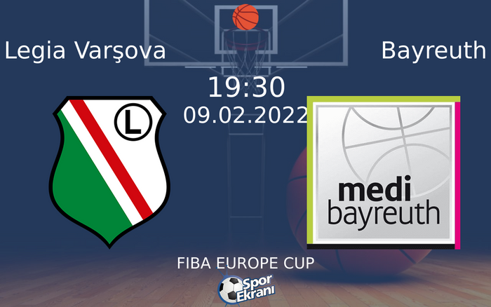 09 Şubat 2022 Legia Varşova vs Bayreuth maçı Hangi Kanalda Saat Kaçta Yayınlanacak? 09 Şubat 2022 Legia Varşova vs Bayreuth maçı Hangi Kanalda Saat Kaçta Yayınlanacak?