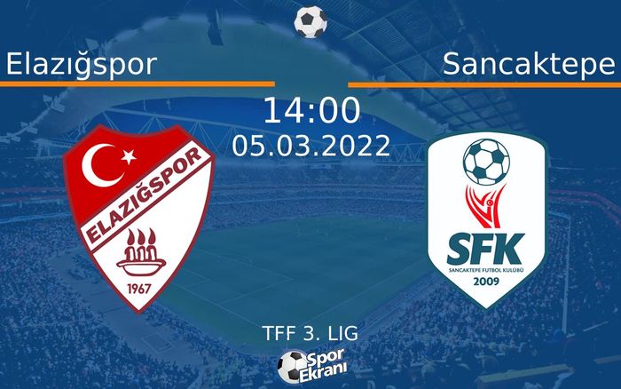 05 Mart 2022 Elazığspor vs Sancaktepe maçı Hangi Kanalda Saat Kaçta Yayınlanacak? 05 Mart 2022 Elazığspor vs Sancaktepe maçı Hangi Kanalda Saat Kaçta Yayınlanacak?
