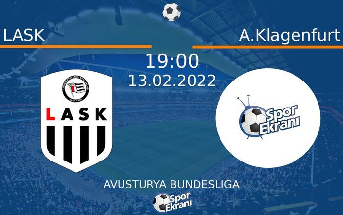 13 Şubat 2022 LASK vs A.Klagenfurt maçı Hangi Kanalda Saat Kaçta Yayınlanacak? 13 Şubat 2022 LASK vs A.Klagenfurt maçı Hangi Kanalda Saat Kaçta Yayınlanacak?