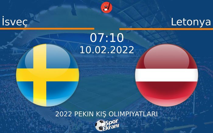10 Şubat 2022 İsveç vs Letonya maçı Hangi Kanalda Saat Kaçta Yayınlanacak? 10 Şubat 2022 İsveç vs Letonya maçı Hangi Kanalda Saat Kaçta Yayınlanacak?