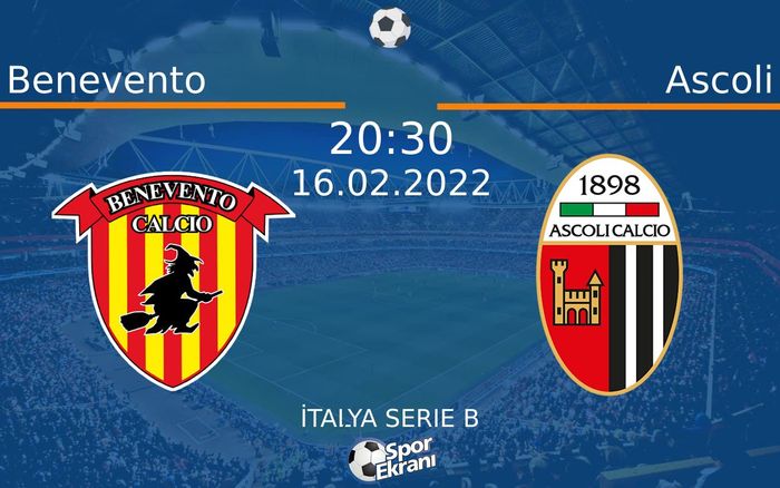 16 Şubat 2022 Benevento vs Ascoli maçı Hangi Kanalda Saat Kaçta Yayınlanacak? 16 Şubat 2022 Benevento vs Ascoli maçı Hangi Kanalda Saat Kaçta Yayınlanacak?