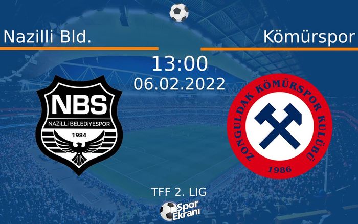 06 Şubat 2022 Nazilli Bld. vs Kömürspor maçı Hangi Kanalda Saat Kaçta Yayınlanacak? 06 Şubat 2022 Nazilli Bld. vs Kömürspor maçı Hangi Kanalda Saat Kaçta Yayınlanacak?