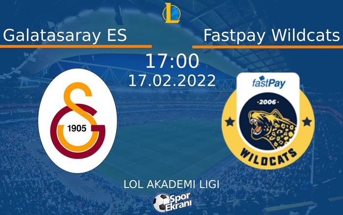 17 Şubat 2022 Galatasaray ES vs Fastpay Wildcats maçı Hangi Kanalda Saat Kaçta Yayınlanacak? 17 Şubat 2022 Galatasaray ES vs Fastpay Wildcats maçı Hangi Kanalda Saat Kaçta Yayınlanacak?
