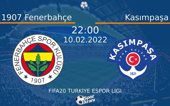 10 Şubat 2022 1907 Fenerbahçe vs Kasımpaşa maçı Hangi Kanalda Saat Kaçta Yayınlanacak? 10 Şubat 2022 1907 Fenerbahçe vs Kasımpaşa maçı Hangi Kanalda Saat Kaçta Yayınlanacak?