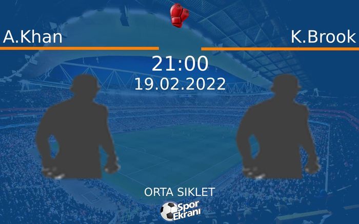 19 Şubat 2022 A.Khan vs K.Brook maçı Hangi Kanalda Saat Kaçta Yayınlanacak? 19 Şubat 2022 A.Khan vs K.Brook maçı Hangi Kanalda Saat Kaçta Yayınlanacak?