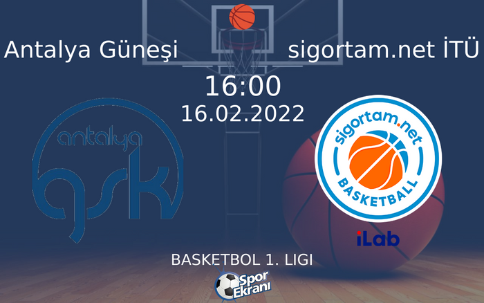 16 Şubat 2022 Antalya Güneşi vs sigortam.net İTÜ maçı Hangi Kanalda Saat Kaçta Yayınlanacak? 16 Şubat 2022 Antalya Güneşi vs sigortam.net İTÜ maçı Hangi Kanalda Saat Kaçta Yayınlanacak?