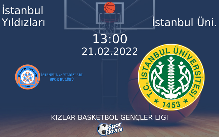 21 Şubat 2022 İstanbul Yıldızları vs İstanbul Üni. maçı Hangi Kanalda Saat Kaçta Yayınlanacak? 21 Şubat 2022 İstanbul Yıldızları vs İstanbul Üni. maçı Hangi Kanalda Saat Kaçta Yayınlanacak?