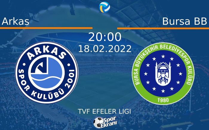 18 Şubat 2022 Arkas vs Bursa BB maçı Hangi Kanalda Saat Kaçta Yayınlanacak? 18 Şubat 2022 Arkas vs Bursa BB maçı Hangi Kanalda Saat Kaçta Yayınlanacak?
