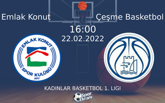 22 Şubat 2022 Emlak Konut vs Çeşme Basketbol maçı Hangi Kanalda Saat Kaçta Yayınlanacak? 22 Şubat 2022 Emlak Konut vs Çeşme Basketbol maçı Hangi Kanalda Saat Kaçta Yayınlanacak?
