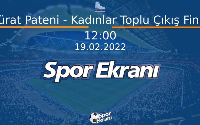 19 Şubat 2022 2022 Pekin Kiş Olimpiyatlari - Sürat Pateni - Kadınlar Toplu Çıkış Final Hangi Kanalda Saat Kaçta Yayınlanacak? 19 Şubat 2022 2022 Pekin Kiş Olimpiyatlari - Sürat Pateni - Kadınlar Toplu Çıkış Final Hangi Kanalda Saat Kaçta Yayınlanacak?