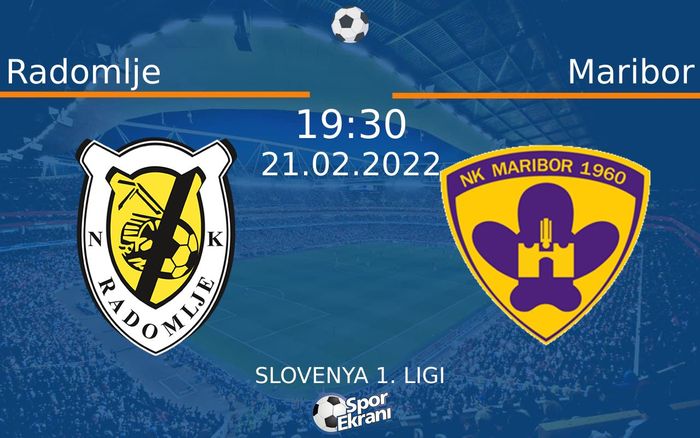 21 Şubat 2022 Radomlje vs Maribor maçı Hangi Kanalda Saat Kaçta Yayınlanacak? 21 Şubat 2022 Radomlje vs Maribor maçı Hangi Kanalda Saat Kaçta Yayınlanacak?
