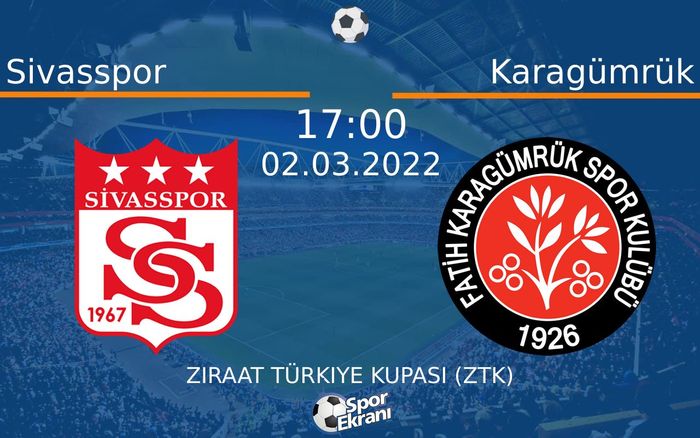 02 Mart 2022 Sivasspor vs Karagümrük maçı Hangi Kanalda Saat Kaçta Yayınlanacak? 02 Mart 2022 Sivasspor vs Karagümrük maçı Hangi Kanalda Saat Kaçta Yayınlanacak?