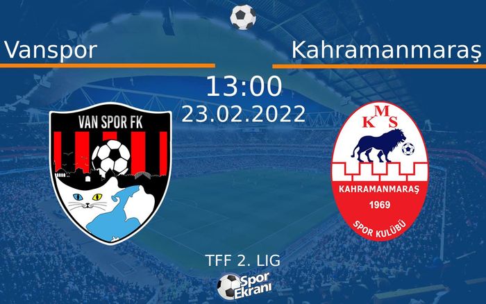 23 Şubat 2022 Vanspor vs Kahramanmaraş maçı Hangi Kanalda Saat Kaçta Yayınlanacak? 23 Şubat 2022 Vanspor vs Kahramanmaraş maçı Hangi Kanalda Saat Kaçta Yayınlanacak?