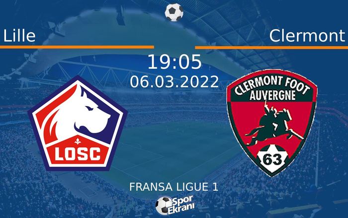 06 Mart 2022 Lille vs Clermont maçı Hangi Kanalda Saat Kaçta Yayınlanacak? 06 Mart 2022 Lille vs Clermont maçı Hangi Kanalda Saat Kaçta Yayınlanacak?