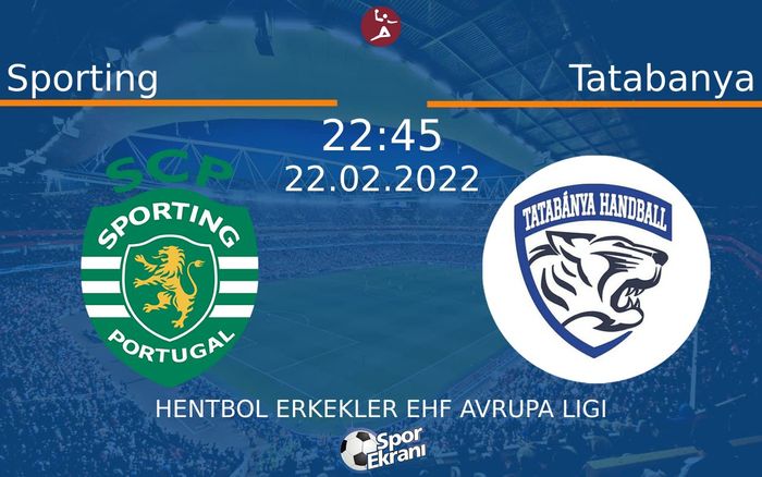 22 Şubat 2022 Sporting vs Tatabanya maçı Hangi Kanalda Saat Kaçta Yayınlanacak? 22 Şubat 2022 Sporting vs Tatabanya maçı Hangi Kanalda Saat Kaçta Yayınlanacak?