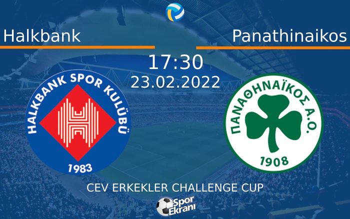 23 Şubat 2022 Halkbank vs Panathinaikos maçı Hangi Kanalda Saat Kaçta Yayınlanacak? 23 Şubat 2022 Halkbank vs Panathinaikos maçı Hangi Kanalda Saat Kaçta Yayınlanacak?