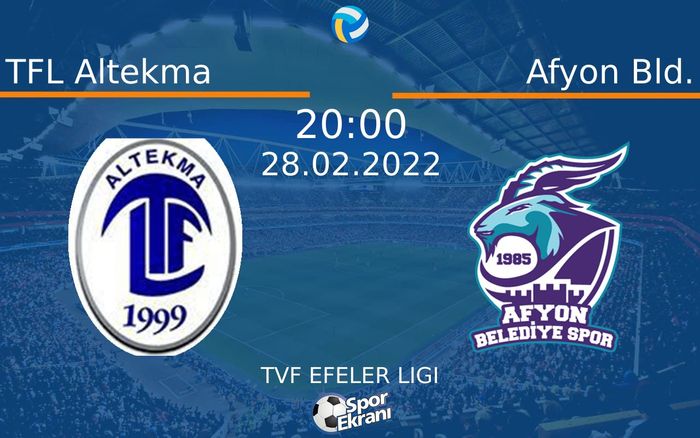 28 Şubat 2022 TFL Altekma vs Afyon Bld. maçı Hangi Kanalda Saat Kaçta Yayınlanacak? 28 Şubat 2022 TFL Altekma vs Afyon Bld. maçı Hangi Kanalda Saat Kaçta Yayınlanacak?
