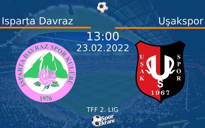 23 Şubat 2022 Isparta Davraz vs Uşakspor maçı Hangi Kanalda Saat Kaçta Yayınlanacak? 23 Şubat 2022 Isparta Davraz vs Uşakspor maçı Hangi Kanalda Saat Kaçta Yayınlanacak?