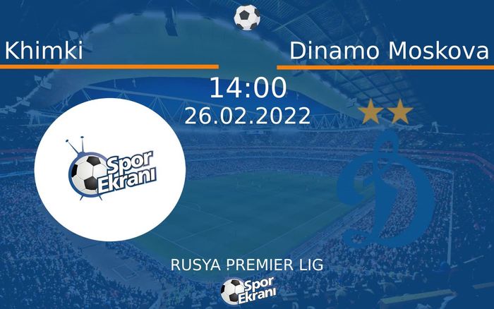 26 Şubat 2022 Khimki vs Dinamo Moskova maçı Hangi Kanalda Saat Kaçta Yayınlanacak? 26 Şubat 2022 Khimki vs Dinamo Moskova maçı Hangi Kanalda Saat Kaçta Yayınlanacak?