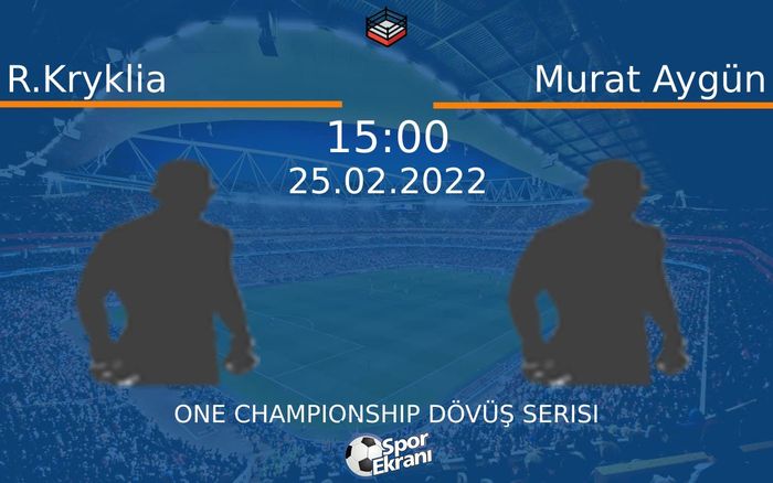 25 Şubat 2022 R.Kryklia vs Murat Aygün maçı Hangi Kanalda Saat Kaçta Yayınlanacak? 25 Şubat 2022 R.Kryklia vs Murat Aygün maçı Hangi Kanalda Saat Kaçta Yayınlanacak?