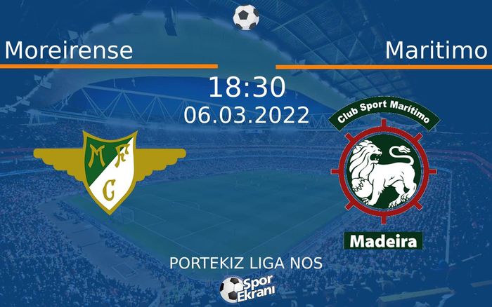 06 Mart 2022 Moreirense vs Maritimo maçı Hangi Kanalda Saat Kaçta Yayınlanacak? 06 Mart 2022 Moreirense vs Maritimo maçı Hangi Kanalda Saat Kaçta Yayınlanacak?