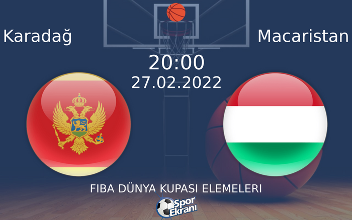 27 Şubat 2022 Karadağ vs Macaristan maçı Hangi Kanalda Saat Kaçta Yayınlanacak? 27 Şubat 2022 Karadağ vs Macaristan maçı Hangi Kanalda Saat Kaçta Yayınlanacak?