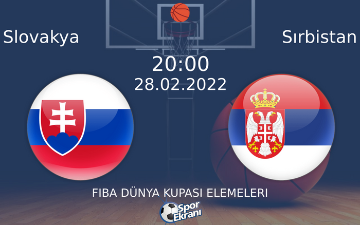 28 Şubat 2022 Slovakya vs Sırbistan maçı Hangi Kanalda Saat Kaçta Yayınlanacak? 28 Şubat 2022 Slovakya vs Sırbistan maçı Hangi Kanalda Saat Kaçta Yayınlanacak?