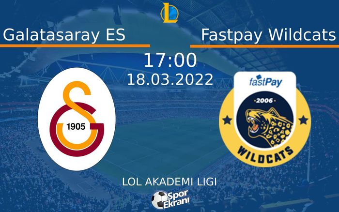 18 Mart 2022 Galatasaray ES vs Fastpay Wildcats maçı Hangi Kanalda Saat Kaçta Yayınlanacak? 18 Mart 2022 Galatasaray ES vs Fastpay Wildcats maçı Hangi Kanalda Saat Kaçta Yayınlanacak?
