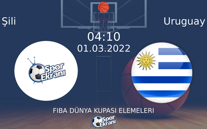 01 Mart 2022 Şili vs Uruguay maçı Hangi Kanalda Saat Kaçta Yayınlanacak? 01 Mart 2022 Şili vs Uruguay maçı Hangi Kanalda Saat Kaçta Yayınlanacak?