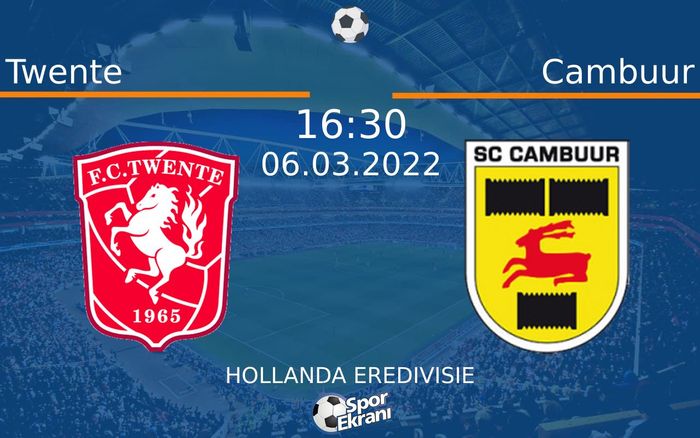 06 Mart 2022 Twente vs Cambuur maçı Hangi Kanalda Saat Kaçta Yayınlanacak? 06 Mart 2022 Twente vs Cambuur maçı Hangi Kanalda Saat Kaçta Yayınlanacak?