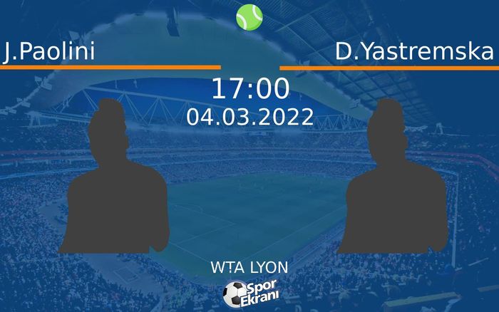 04 Mart 2022 J.Paolini vs D.Yastremska maçı Hangi Kanalda Saat Kaçta Yayınlanacak? 04 Mart 2022 J.Paolini vs D.Yastremska maçı Hangi Kanalda Saat Kaçta Yayınlanacak?