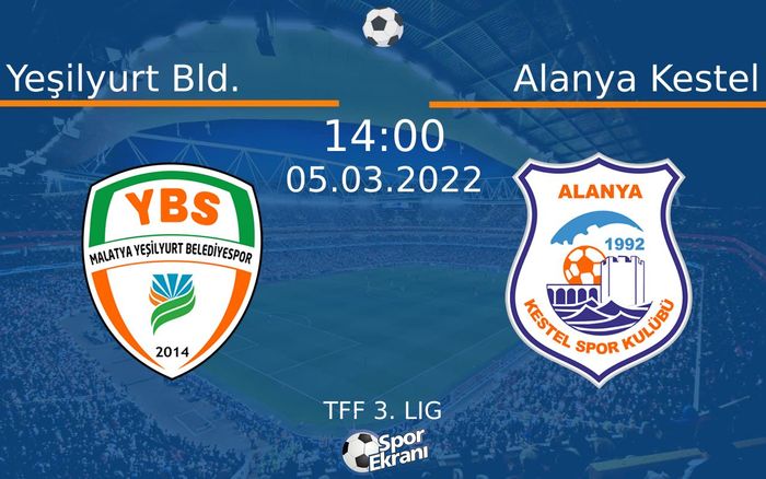05 Mart 2022 Yeşilyurt Bld. vs Alanya Kestel maçı Hangi Kanalda Saat Kaçta Yayınlanacak? 05 Mart 2022 Yeşilyurt Bld. vs Alanya Kestel maçı Hangi Kanalda Saat Kaçta Yayınlanacak?