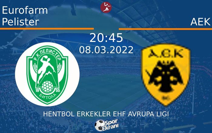 08 Mart 2022 Eurofarm Pelister vs AEK maçı Hangi Kanalda Saat Kaçta Yayınlanacak? 08 Mart 2022 Eurofarm Pelister vs AEK maçı Hangi Kanalda Saat Kaçta Yayınlanacak?