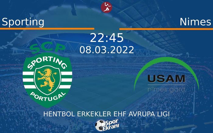 08 Mart 2022 Sporting vs Nimes maçı Hangi Kanalda Saat Kaçta Yayınlanacak? 08 Mart 2022 Sporting vs Nimes maçı Hangi Kanalda Saat Kaçta Yayınlanacak?