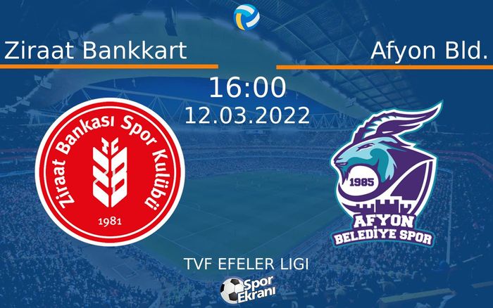 12 Mart 2022 Ziraat Bankkart vs Afyon Bld. maçı Hangi Kanalda Saat Kaçta Yayınlanacak? 12 Mart 2022 Ziraat Bankkart vs Afyon Bld. maçı Hangi Kanalda Saat Kaçta Yayınlanacak?