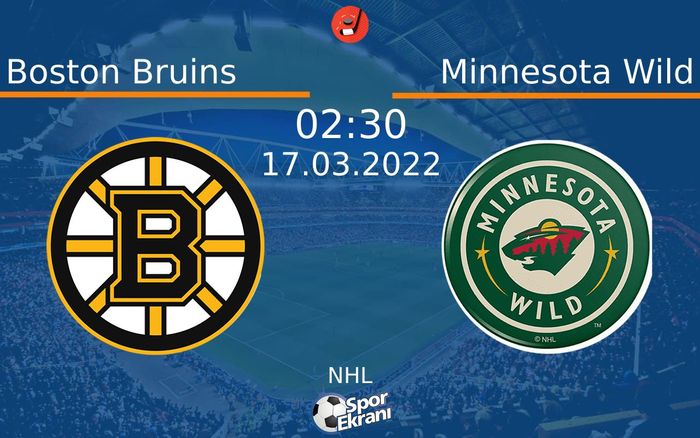 17 Mart 2022 Boston Bruins vs Minnesota Wild maçı Hangi Kanalda Saat Kaçta Yayınlanacak? 17 Mart 2022 Boston Bruins vs Minnesota Wild maçı Hangi Kanalda Saat Kaçta Yayınlanacak?