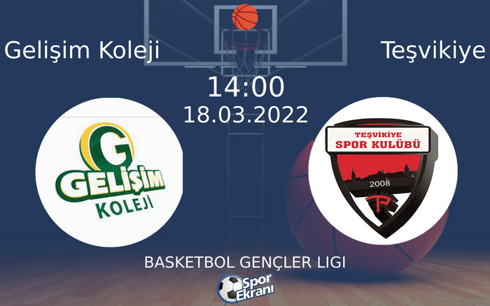 18 Mart 2022 Gelişim Koleji vs Teşvikiye maçı Hangi Kanalda Saat Kaçta Yayınlanacak? 18 Mart 2022 Gelişim Koleji vs Teşvikiye maçı Hangi Kanalda Saat Kaçta Yayınlanacak?