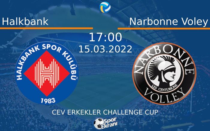 15 Mart 2022 Halkbank vs Narbonne Voley maçı Hangi Kanalda Saat Kaçta Yayınlanacak? 15 Mart 2022 Halkbank vs Narbonne Voley maçı Hangi Kanalda Saat Kaçta Yayınlanacak?