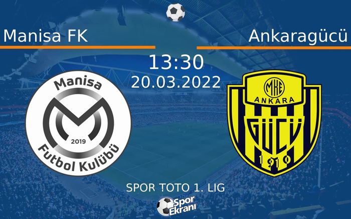 20 Mart 2022 Manisa FK vs Ankaragücü maçı Hangi Kanalda Saat Kaçta Yayınlanacak? 20 Mart 2022 Manisa FK vs Ankaragücü maçı Hangi Kanalda Saat Kaçta Yayınlanacak?