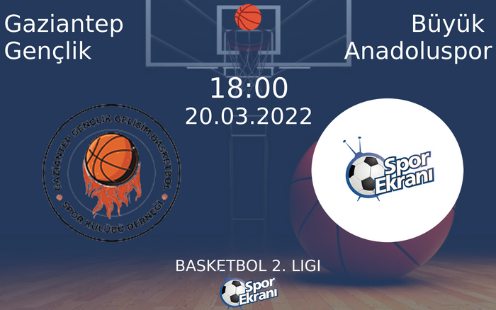 20 Mart 2022 Gaziantep Gençlik vs Büyük Anadoluspor maçı Hangi Kanalda Saat Kaçta Yayınlanacak? 20 Mart 2022 Gaziantep Gençlik vs Büyük Anadoluspor maçı Hangi Kanalda Saat Kaçta Yayınlanacak?