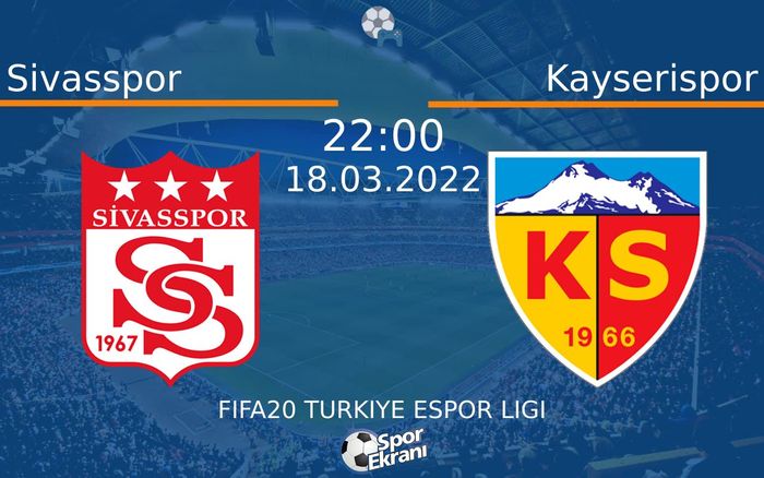 18 Mart 2022 Sivasspor vs Kayserispor maçı Hangi Kanalda Saat Kaçta Yayınlanacak? 18 Mart 2022 Sivasspor vs Kayserispor maçı Hangi Kanalda Saat Kaçta Yayınlanacak?