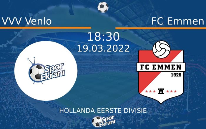 19 Mart 2022 VVV Venlo vs FC Emmen maçı Hangi Kanalda Saat Kaçta Yayınlanacak? 19 Mart 2022 VVV Venlo vs FC Emmen maçı Hangi Kanalda Saat Kaçta Yayınlanacak?