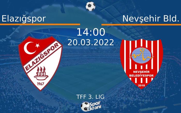 20 Mart 2022 Elazığspor vs Nevşehir Bld. maçı Hangi Kanalda Saat Kaçta Yayınlanacak? 20 Mart 2022 Elazığspor vs Nevşehir Bld. maçı Hangi Kanalda Saat Kaçta Yayınlanacak?