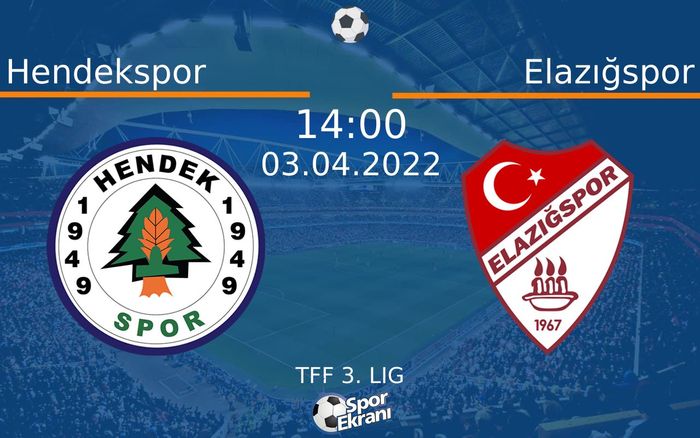 03 Nisan 2022 Hendekspor vs Elazığspor maçı Hangi Kanalda Saat Kaçta Yayınlanacak? 03 Nisan 2022 Hendekspor vs Elazığspor maçı Hangi Kanalda Saat Kaçta Yayınlanacak?