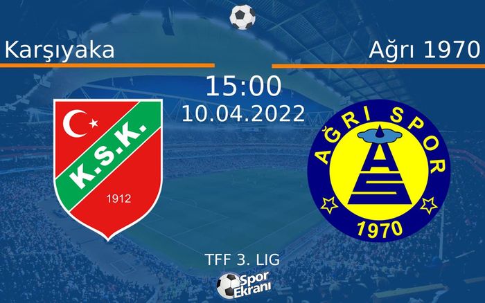 10 Nisan 2022 Karşıyaka vs Ağrı 1970 maçı Hangi Kanalda Saat Kaçta Yayınlanacak? 10 Nisan 2022 Karşıyaka vs Ağrı 1970 maçı Hangi Kanalda Saat Kaçta Yayınlanacak?