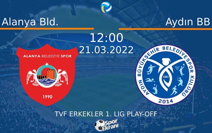 21 Mart 2022 Alanya Bld. vs Aydın BB maçı Hangi Kanalda Saat Kaçta Yayınlanacak? 21 Mart 2022 Alanya Bld. vs Aydın BB maçı Hangi Kanalda Saat Kaçta Yayınlanacak?