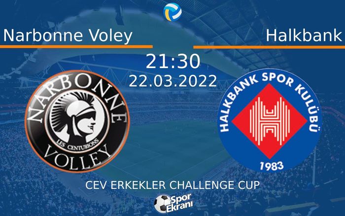 22 Mart 2022 Narbonne Voley vs Halkbank maçı Hangi Kanalda Saat Kaçta Yayınlanacak? 22 Mart 2022 Narbonne Voley vs Halkbank maçı Hangi Kanalda Saat Kaçta Yayınlanacak?