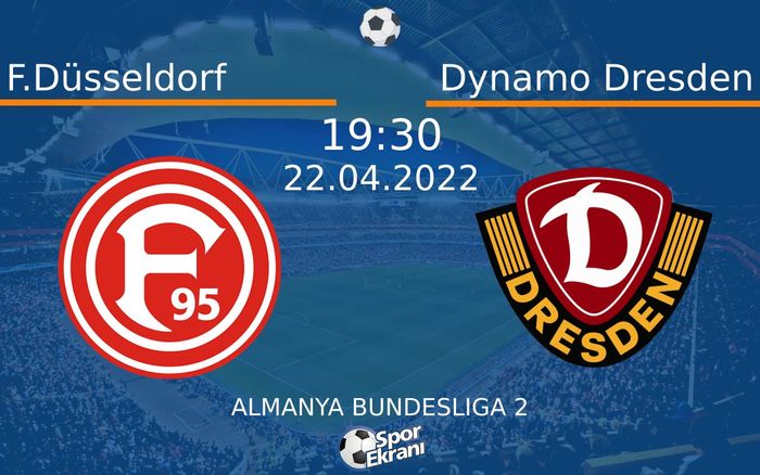 22 Nisan 2022 F.Düsseldorf vs Dynamo Dresden maçı Hangi Kanalda Saat Kaçta Yayınlanacak? 22 Nisan 2022 F.Düsseldorf vs Dynamo Dresden maçı Hangi Kanalda Saat Kaçta Yayınlanacak?