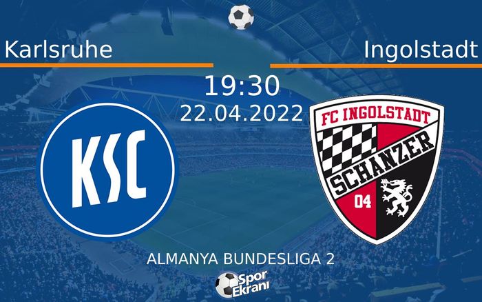 22 Nisan 2022 Karlsruhe vs Ingolstadt maçı Hangi Kanalda Saat Kaçta Yayınlanacak? 22 Nisan 2022 Karlsruhe vs Ingolstadt maçı Hangi Kanalda Saat Kaçta Yayınlanacak?
